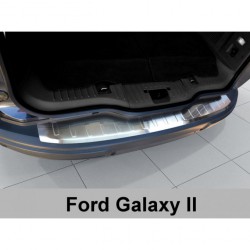 Ochranný panel zadního nárazníku nerez - Ford Galaxy Facelift (05/2006 - 2010)