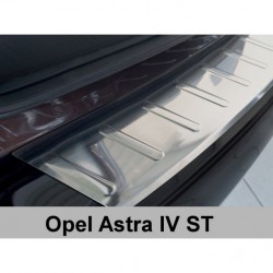 Ochranný panel zadního nárazníku nerez - OPEL Astra J Combi