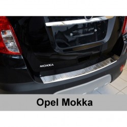 Ochranný panel zadního nárazníku nerez - OPEL Mokka
