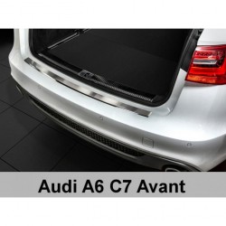 Ochranný panel zadního nárazníku nerez - Audi A6 Combi [C7] (05/2011->)