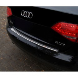 Ochranný panel zadního nárazníku nerez - Audi A4 Sedan (11/2007 - 2012)