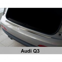 Ochranný panel zadního nárazníku nerez - Audi Q3 (06/2011->)