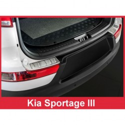Ochranný panel zadního nárazníku nerez - Kia Sportage (07/2010 - 2016)
