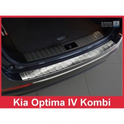Ochranný panel zadního nárazníku nerez - KIA OPTIMA IV combi 2016-