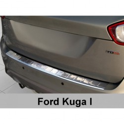 Ochranný panel zadního nárazníku nerez - Ford Kuga (03/2008 - 2012)