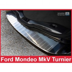 Ochranný panel zadního nárazníku nerez - Ford Mondeo MK5 KOMBI 2014->