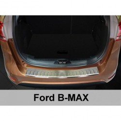 Ochranný panel zadního nárazníku nerez - Ford B-Max (10/2012->)