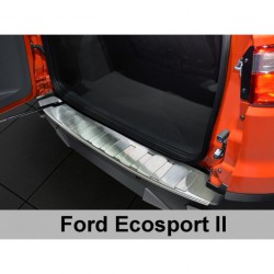 Ochranný panel zadního nárazníku nerez - Ford Ecosport (09/2011->)