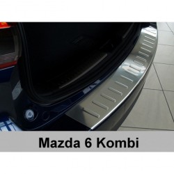 Ochranný panel zadního nárazníku nerez - Mazda 6 Combi [GJ] (12/2012->)