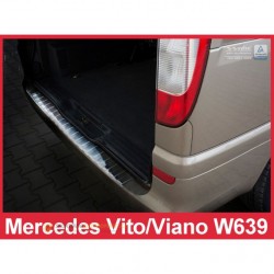 Ochranný panel zadního nárazníku nerez - Mercedes Benz Vito W639
