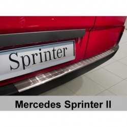 Ochranný panel zadního nárazníku nerez - Mercedes Sprinter (2006->)