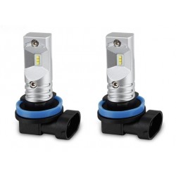 LED žárovka s paticí H8/H9/H11 30W SUPER LED 12V - bílá barva Philips čip Can Bus