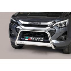 Isuzu D-MAXX III facelift nerezový přední ochranný rám 63mm