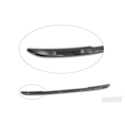 Nerezová lišta pod SPZ pro Volkswagen Taigo 2021-– černý lesk