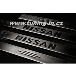 Nissan Qashqai - NEREZ (!!!) chrom prahové lišty - OMSA LINE