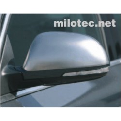 Škoda Superb II - Kryty zrcátek Milotec - matový nerez