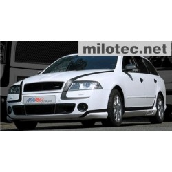 Škoda Octavia II RS - polep karoserie RS - černý matný