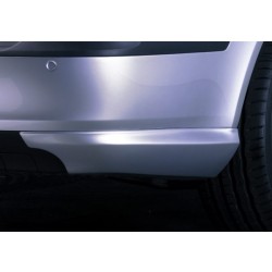 Škoda Octavia II Combi - zadní rozšíření nárazníku,stříbrný matný