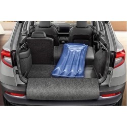 Škoda Karoq - gumotextilní koberec do kufru (s pevnými sedadly)