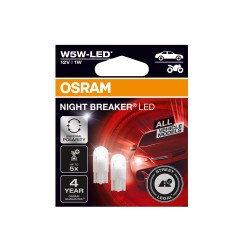 OSRAM LED autožárovky NIGHT BREAKER LED W5W, homologované