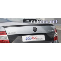 Škoda Octavia III 2013-2017 + facelift - Spoiler zadní, ABS černá metalíza