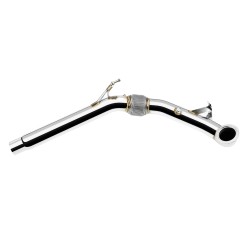 Nerezová downpipe pro Škoda Octavia III RS 2.0 TSI 2013-