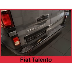 NEREZ Kryt prahu zadních dveří Fiat Talento - černý grafit