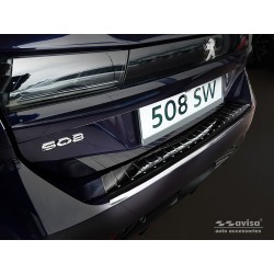 NEREZ Kryt prahu zadních dveří Peugeot 508 II SW černý grafit