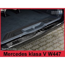 NEREZ Kryt prahu zadních dveří Mercedes Vito III W447 - černý grafit lesklý