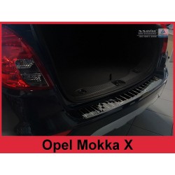 NEREZ Kryt prahu zadních dveří Opel Mokka X, - černý grafit lesklý