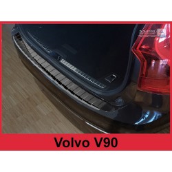 NEREZ Kryt prahu zadních dveří Volvo V90 - černý grafit lesklý