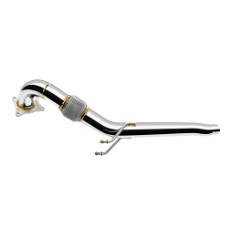 Nerezová downpipe pro Audi A3 8P 1.8/2.0 TFSI 2004-2013