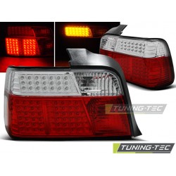 BMW E36 90-99 SEDAN - zadní LED světla červeno bílá