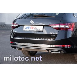 Škoda Superb III sedan/combi 15-19 + facelift - koncovky výfuku, ABS - Alu-Brusch
