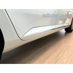 Škoda Superb III - boční lišty - nerezové