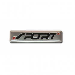 Nálepka alu znak sport new