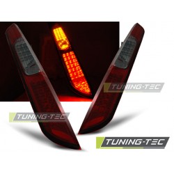 FORD FOCUS MK2 04-08 HTB - zadní LED světla červeno kouřová