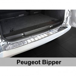 Ochranný panel zadního nárazníku nerez - PEUGEOT Bipper
