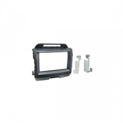 Rámeček autorádia 2-DIN Kia Sportage III. (10->) antracit