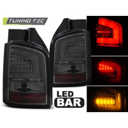 VW T5 03-09 - zadní LED světla kouřová LED BAR