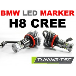 Led pro BMW E60 /E61 /E90 /E91 /E90 M3 /E63 /E64 /E63 M6 H8 CANBUS LED MARKER