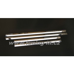Mercedes Benz ML W163 - NEREZ chrom spodní lišty oken OMTEC (omsa line)