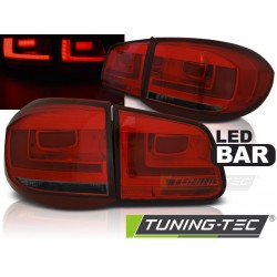 VW TIGUAN 07-11 - zadní LED světla červeno kouřová LED BAR