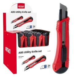 Sada odlamovacích nožů ABS ocel SK5 100x18x0,5mm 24ks