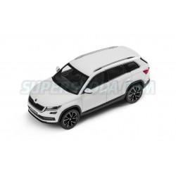 Abrex model 1:43 Škoda Kodiaq MOON WHITE (S9R)