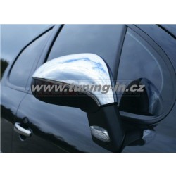 Peugeot 207 - nerez chrom kryty zrcátek - OMSA LINE