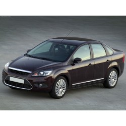 Nerez + ABS lišty dveří Ford Focus II FL