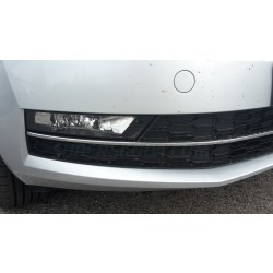 Škoda Octavia III 17- facelift - pravá chrom lišta nárazníku