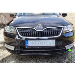 Škoda Rapid 15- - mlhovka s LED DRL svícením chrom levá