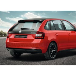 Škoda Rapid SpaceBack - zadní podnárazník MONTE CARLO v barvě (BLACK MAGIC F9R)